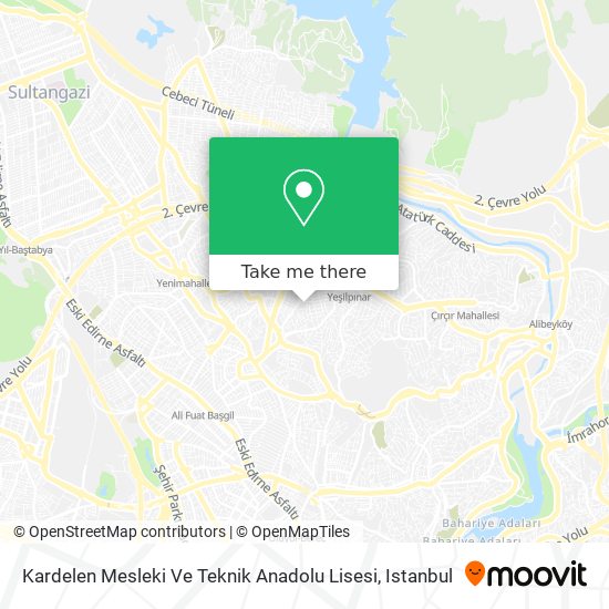 Kardelen Mesleki Ve Teknik Anadolu Lisesi map