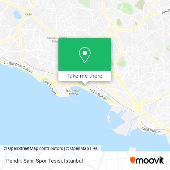 Pendik Sahil Spor Tesisi map