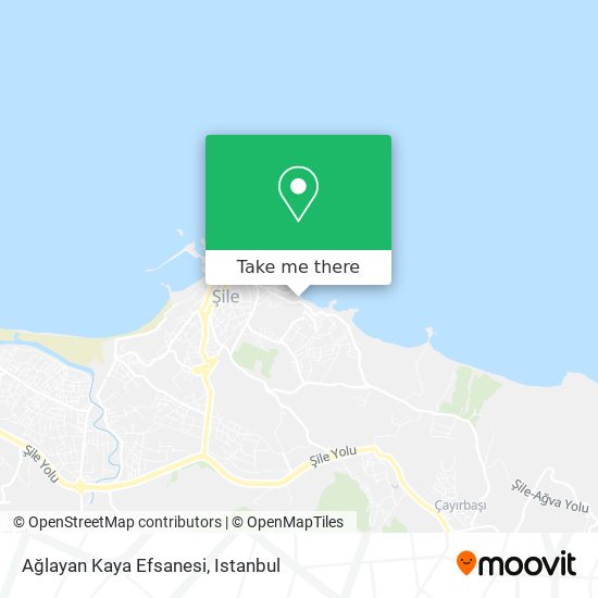 Ağlayan Kaya Efsanesi map