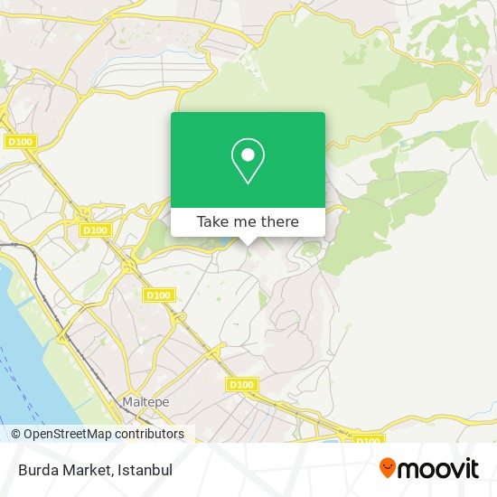 Burda Market map