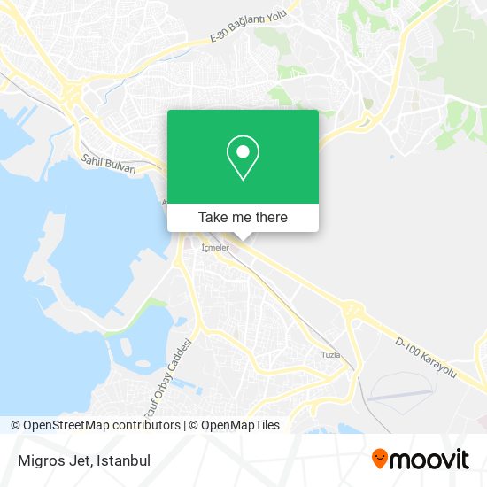 Migros Jet map