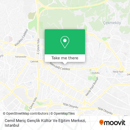 Cemil Meriç Gençlik Kültür Ve Eğitim Merkezi map