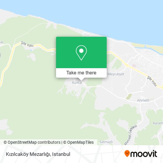 Kızılcaköy Mezarlığı map