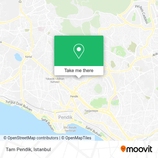 Tam Pendik map