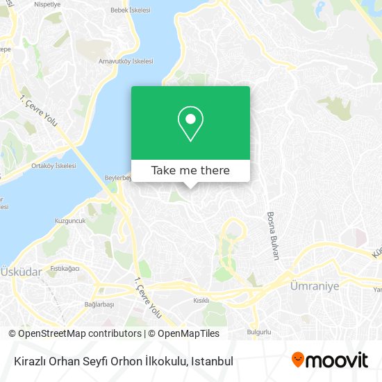 Kirazlı Orhan Seyfi Orhon İlkokulu map