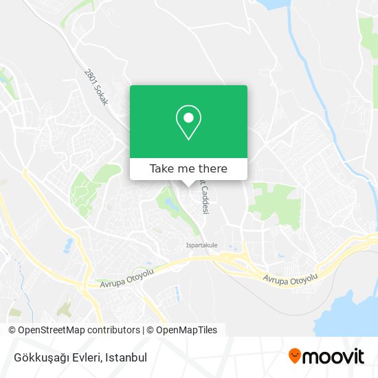 Gökkuşağı Evleri map