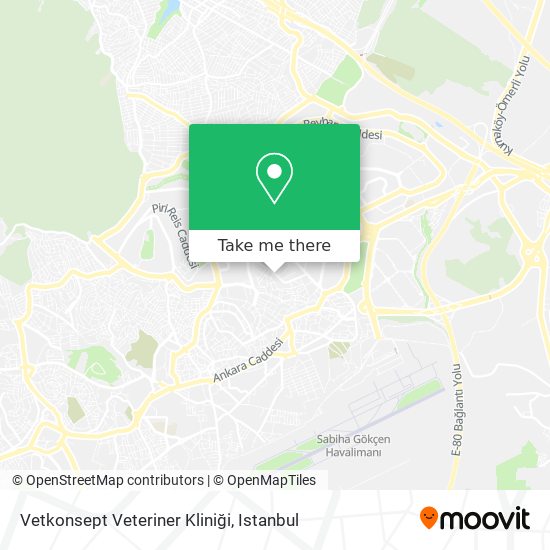 Vetkonsept Veteriner Kliniği map