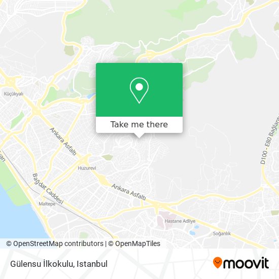 Gülensu İlkokulu map