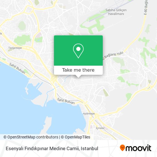 Esenyalı Fındıkpınar Medine Camii map