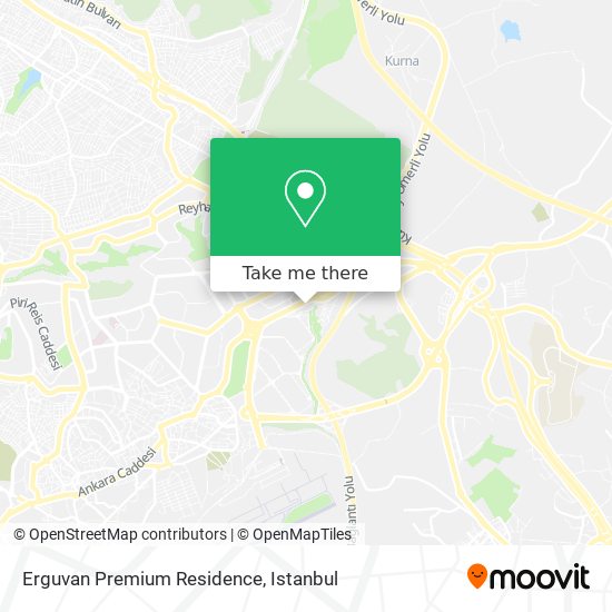 Erguvan Premium Residence map