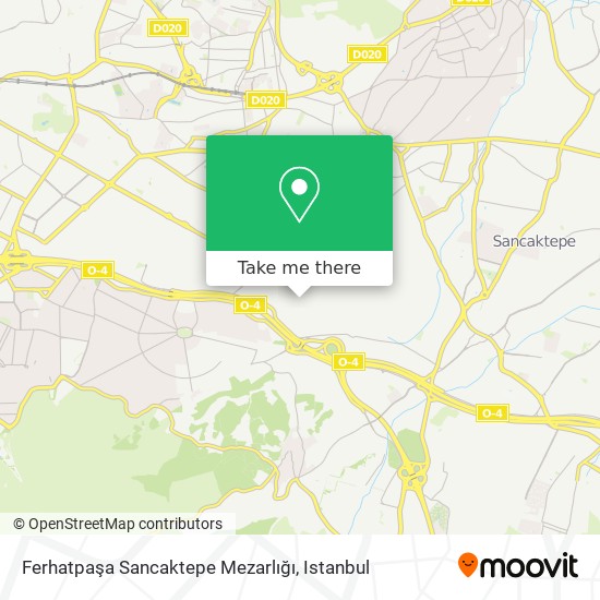 Ferhatpaşa Sancaktepe Mezarlığı map