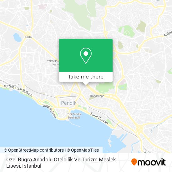 Özel Buğra Anadolu Otelcilik Ve Turizm Meslek Lisesi map