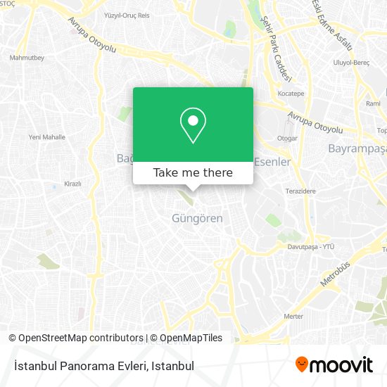 İstanbul Panorama Evleri map