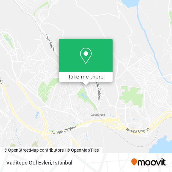 Vaditepe Göl Evleri map