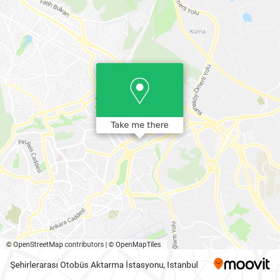 Şehirlerarası Otobüs Aktarma İstasyonu map