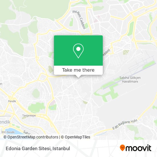 Edonia Garden Sitesi map