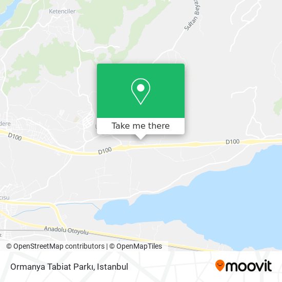 Ormanya Tabiat Parkı map