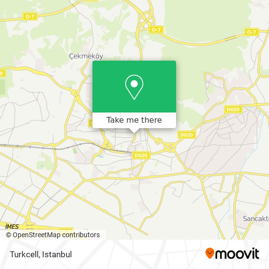 Turkcell map