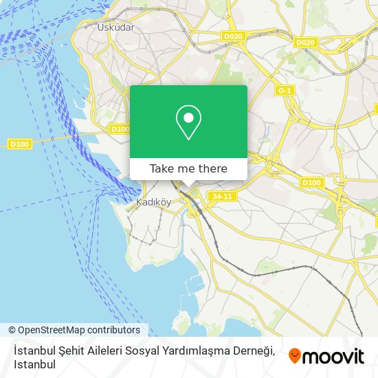 İstanbul Şehit Aileleri Sosyal Yardımlaşma Derneği map