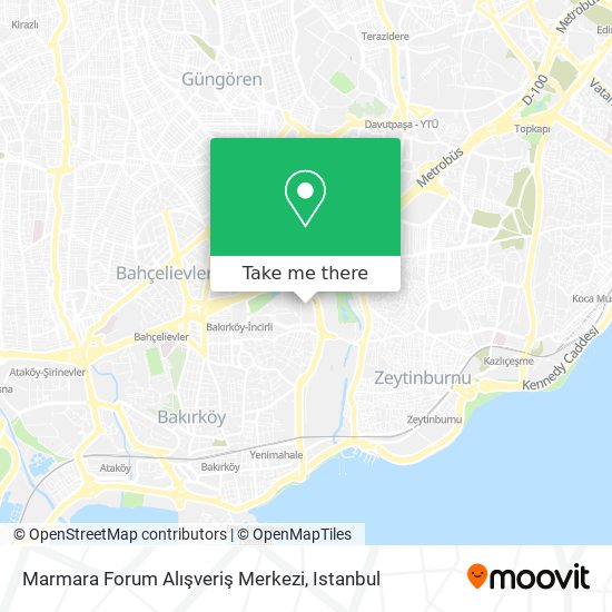 Marmara Forum Alışveriş Merkezi map