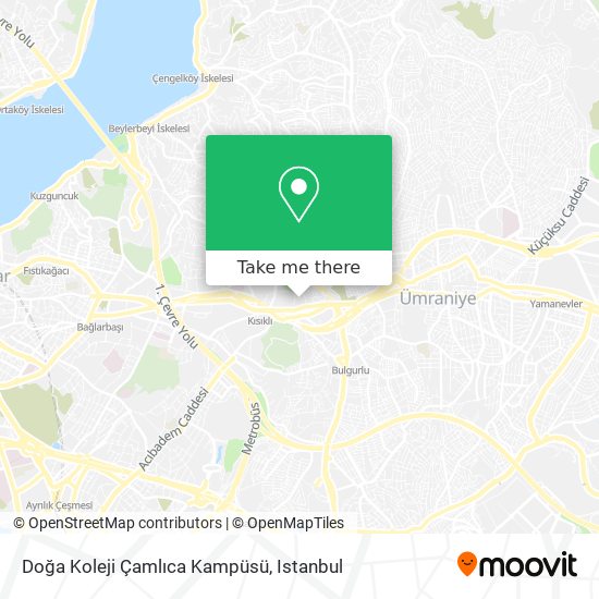 Doğa Koleji Çamlıca Kampüsü map