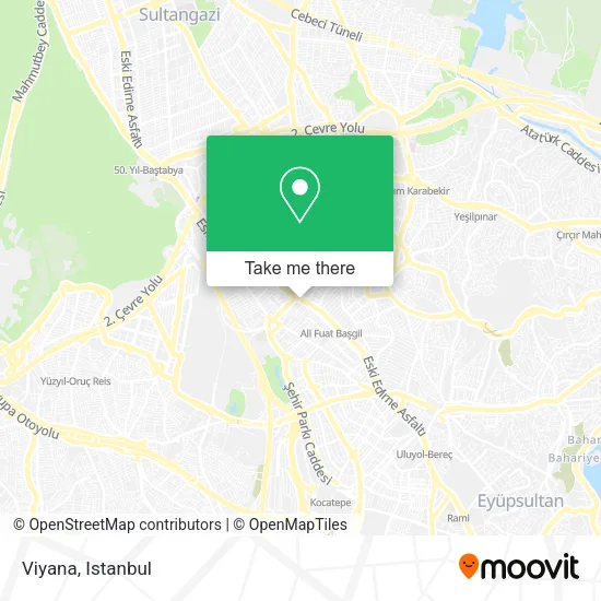 Viyana map