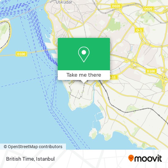 British Time map