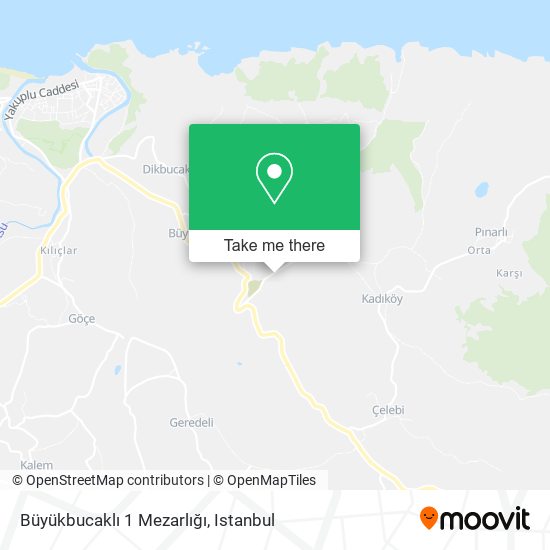 Büyükbucaklı 1 Mezarlığı map