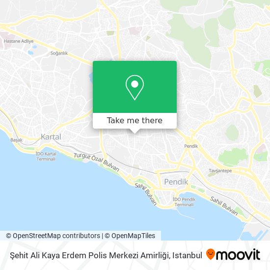 Şehit Ali Kaya Erdem Polis Merkezi Amirliği map