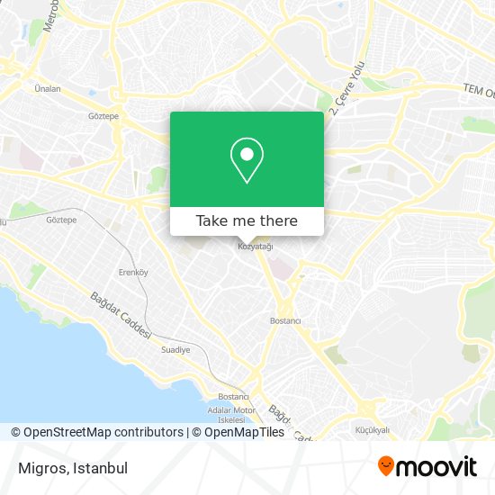 Migros map