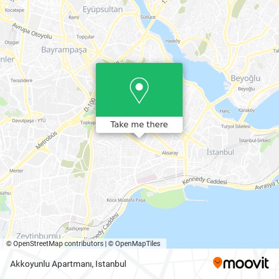 Akkoyunlu Apartmanı map