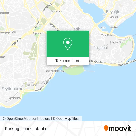 Parking Ispark map