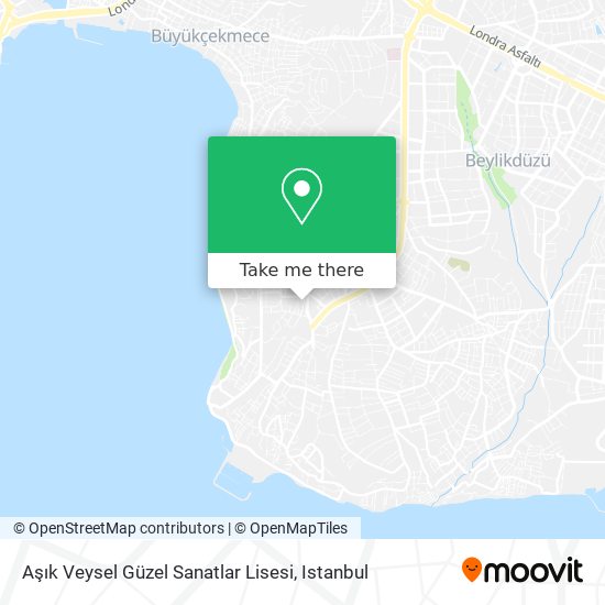 Aşık Veysel Güzel Sanatlar Lisesi map