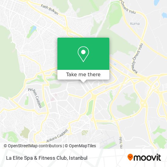 La Elite Spa & Fitness Club map