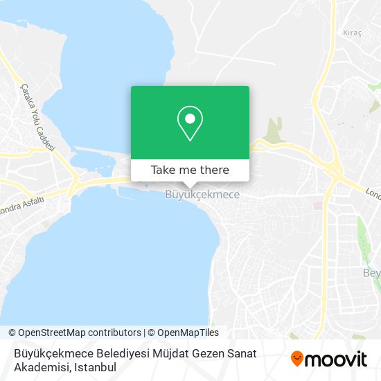 Büyükçekmece Belediyesi Müjdat Gezen Sanat Akademisi map