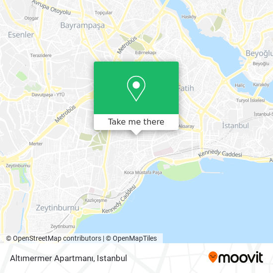 Altımermer Apartmanı map