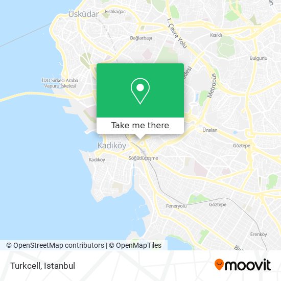 Turkcell map