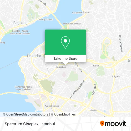 Spectrum Cineplex map