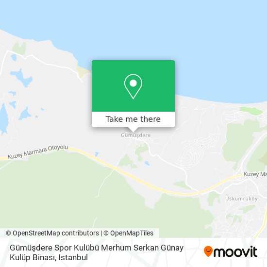 Gümüşdere Spor Kulübü Merhum Serkan Günay Kulüp Binası map