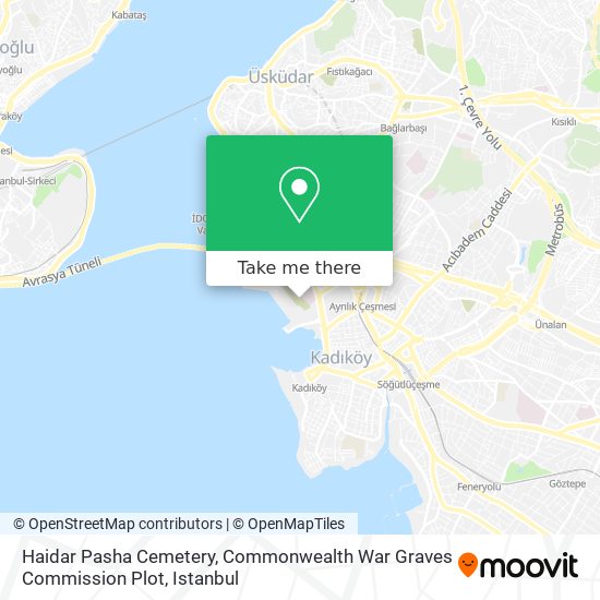 Haidar Pasha Cemetery, Commonwealth War Graves Commission Plot map