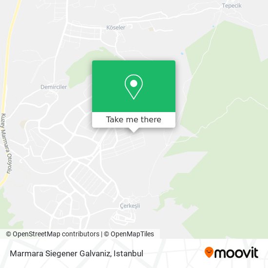 Marmara Siegener Galvaniz map
