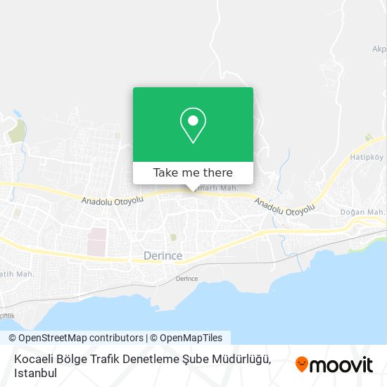 Kocaeli Bölge Trafik Denetleme Şube Müdürlüğü map