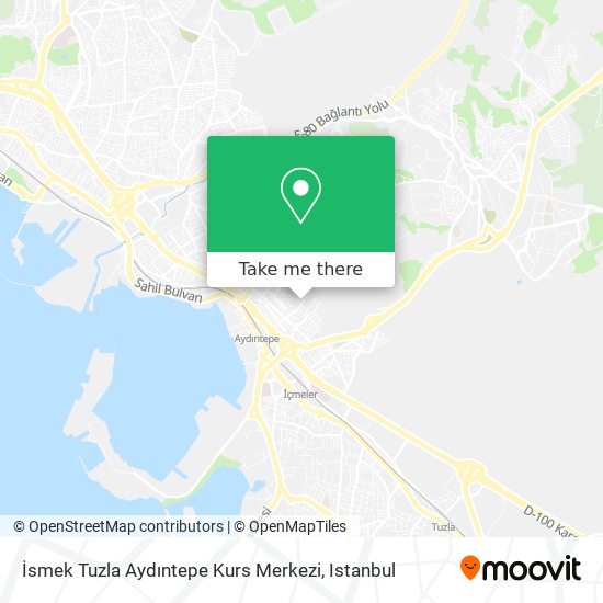 İsmek Tuzla Aydıntepe Kurs Merkezi map