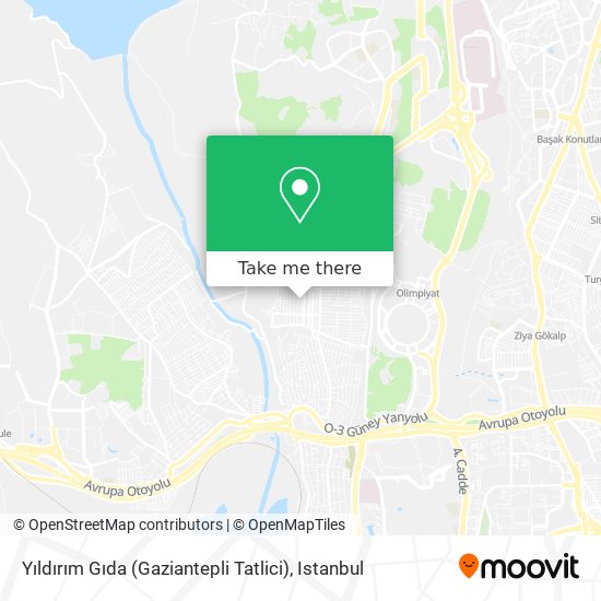Yıldırım Gıda (Gaziantepli Tatlici) map