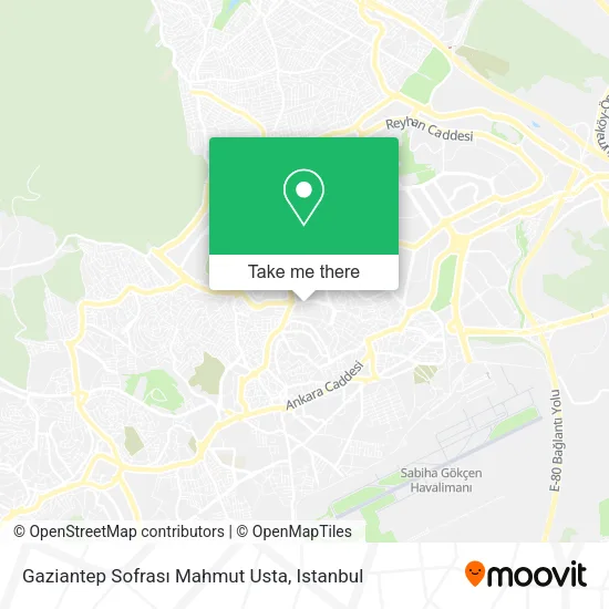 Gaziantep Sofrası Mahmut Usta map