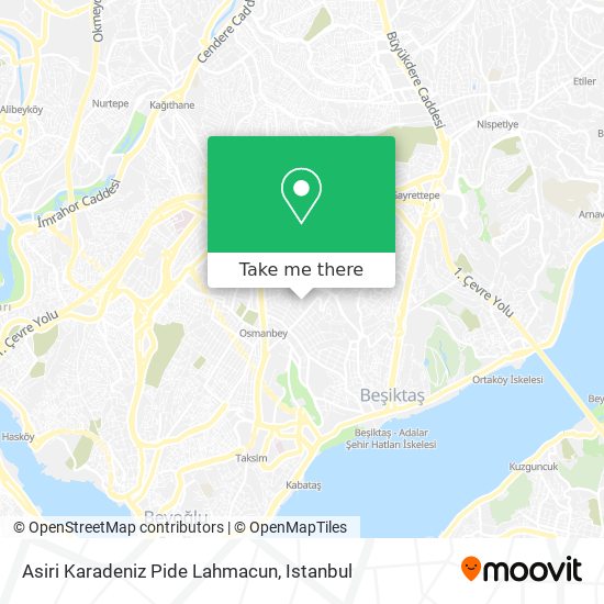 Asiri Karadeniz Pide Lahmacun map