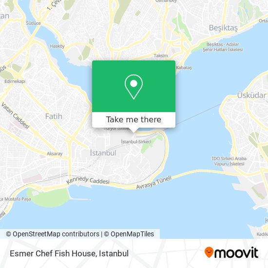 Esmer Chef Fish House map