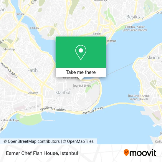Esmer Chef Fish House map