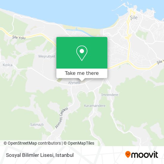 Sosyal Bilimler Lisesi map