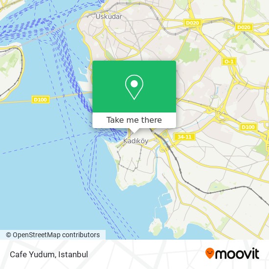 Cafe Yudum map